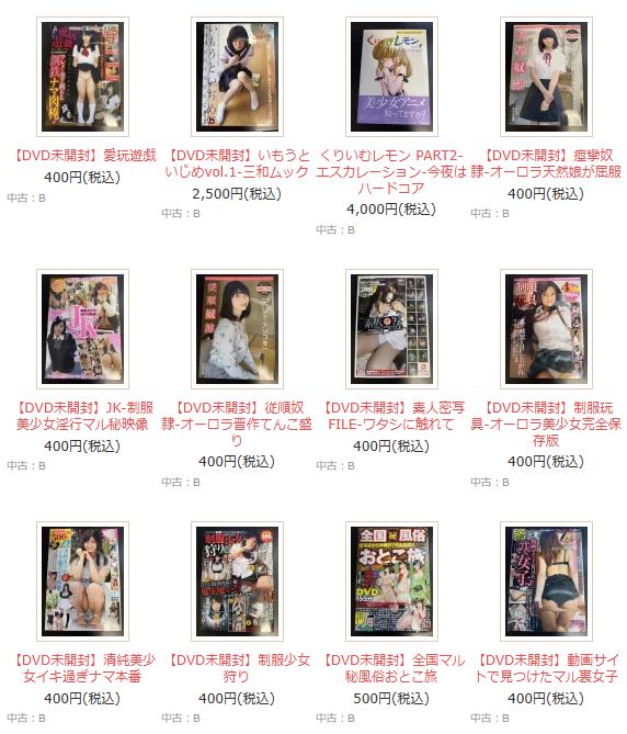 DVD付アダルト系雑誌ほか出品しました
