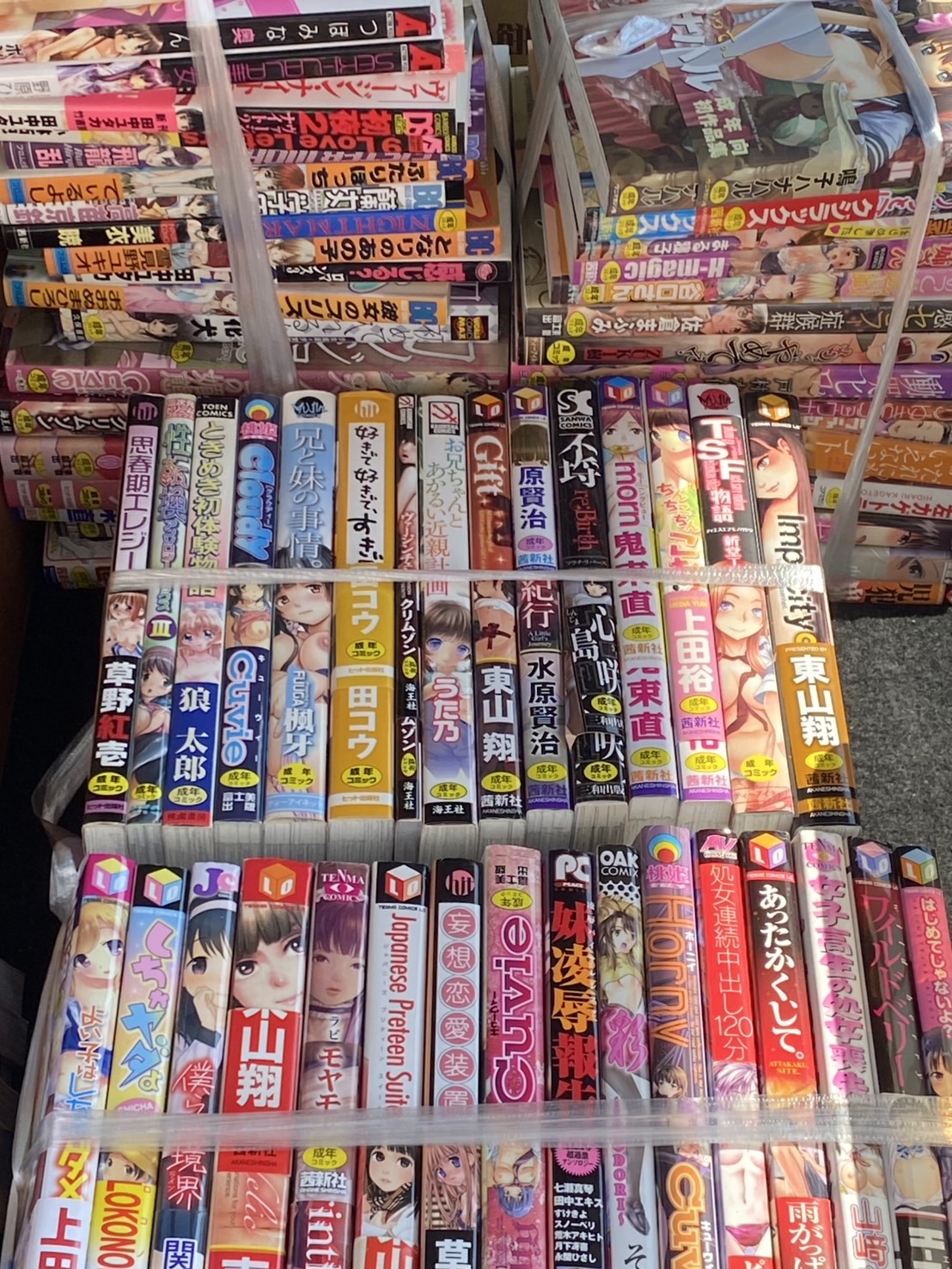成人向けコミックなど買取致しました。