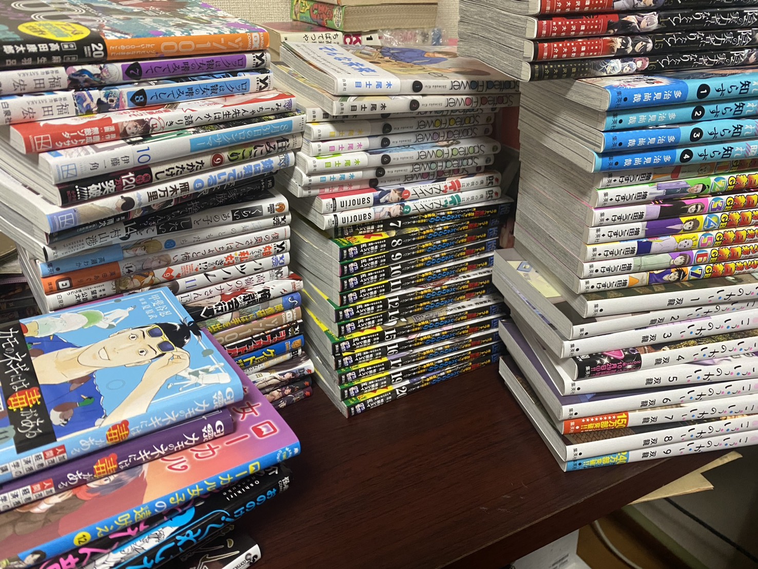 『こういうのがいい』『spotted flower』『月曜日のたわわ』等最新コミックバラ＆セット＆雑誌など買取しました。